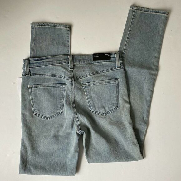 J Brand Mid Rise Skinny Jeans JB00113 Refresh Destruct Distressed Size 26 - Picture 5 of 12